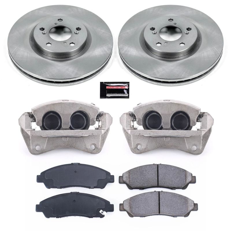 PSB Autospecialty Caliper - Power Stop 09-15 Honda Pilot Front Autospecialty Kit w/Cals