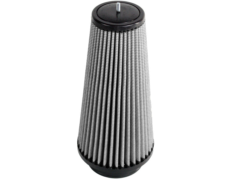 AFE Universal Pro Dry S Filter - aFe MagnumFLOW Air Filters UCO PDS A/F PDS 4F x 6B x 3-1/2T (w/ 1/4-20 Stud) x 12H