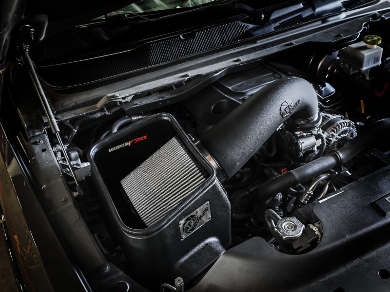AFE Magnum FORCE Stage-2 Cold Air Intakes - aFe MagnumFORCE Intake Stage-2 Pro DRY S 19-22 Dodge Ram 1500 V8-5.7L HEMI