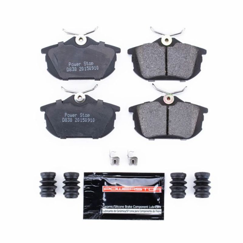 PSB Z23 Evolution Brake Pads - Power Stop 00-04 Volvo S40 Rear Z23 Evolution Sport Brake Pads w/Hardware
