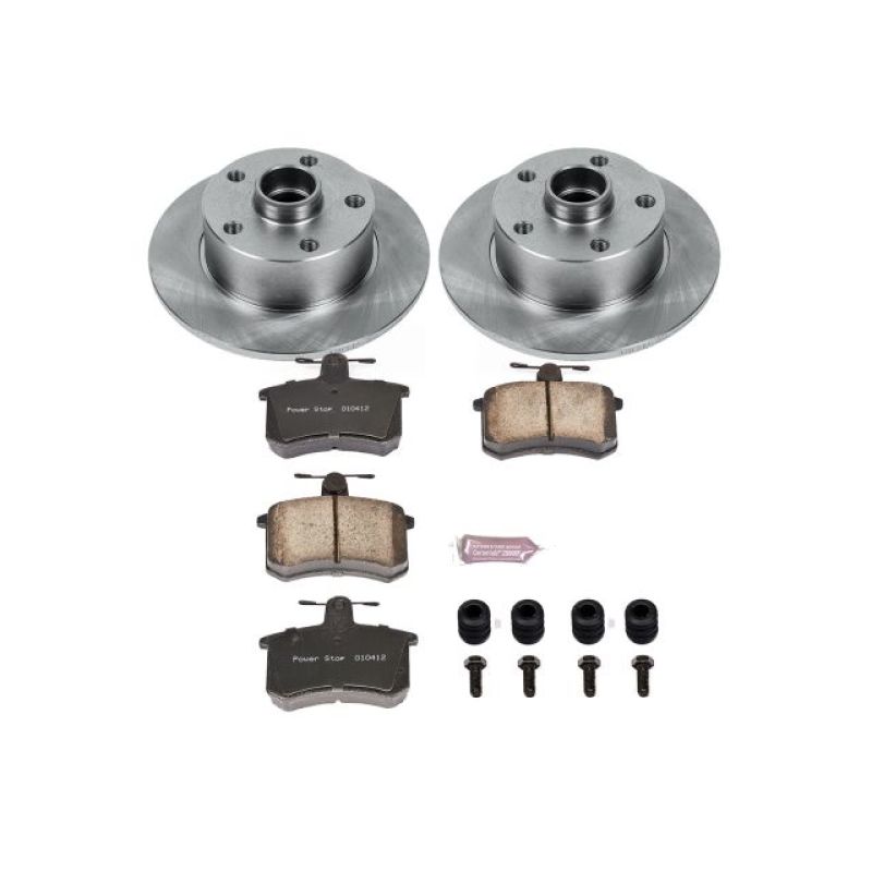 PSB Autospecialty Kit - Power Stop 96-97 Audi A4 Rear Autospecialty Brake Kit