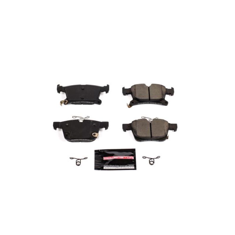 PSB Z23 Evolution Brake Pads - Power Stop 17-19 Chrysler Pacifica Rear Z23 Evolution Sport Brake Pads w/Hardware