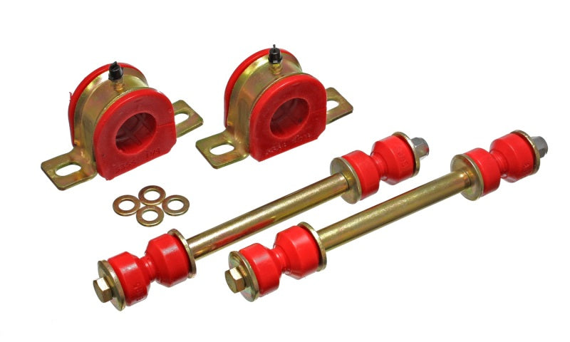 ES Sway Bar Bushings - Red - Energy Suspension 94-02 Dodge Ram Red 30mm Front Sway Bar Bushings