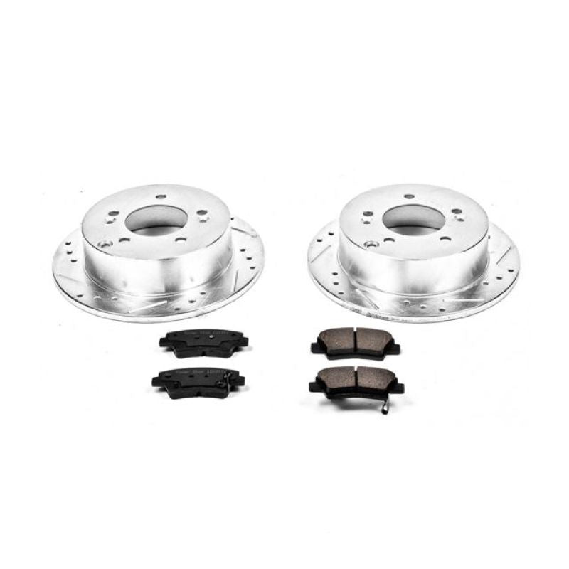 PSB Z23 Evolution Kit - Power Stop 08-10 Hyundai Sonata Rear Z23 Evolution Sport Brake Kit