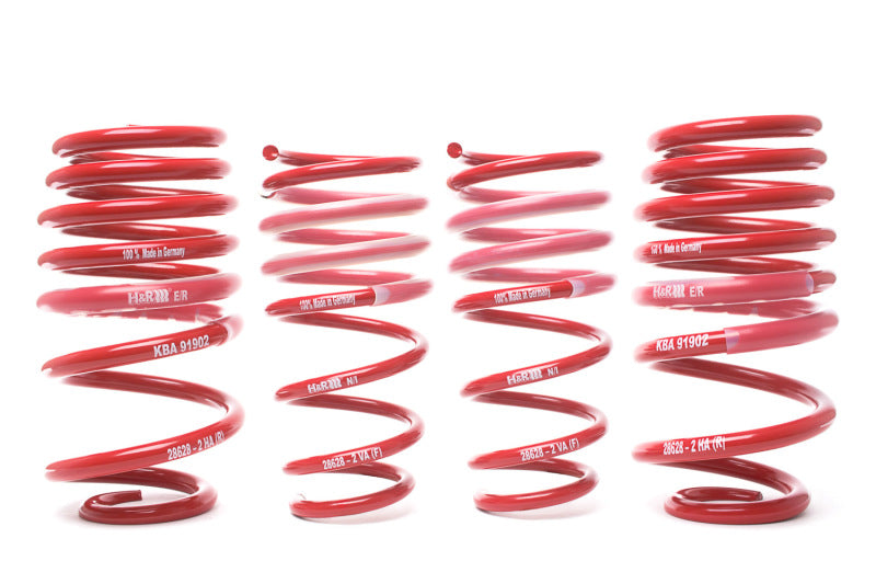 HR Sport Springs - H&R 20-21 Porsche 911/992 Turbo/Turbo S Coupe/Cabrio Sport Spring (w/PASM & w/Front End Lift)