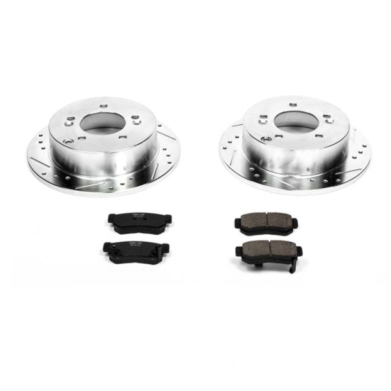 PSB Z23 Evolution Kit - Power Stop 06-08 Hyundai Sonata Rear Z23 Evolution Sport Brake Kit