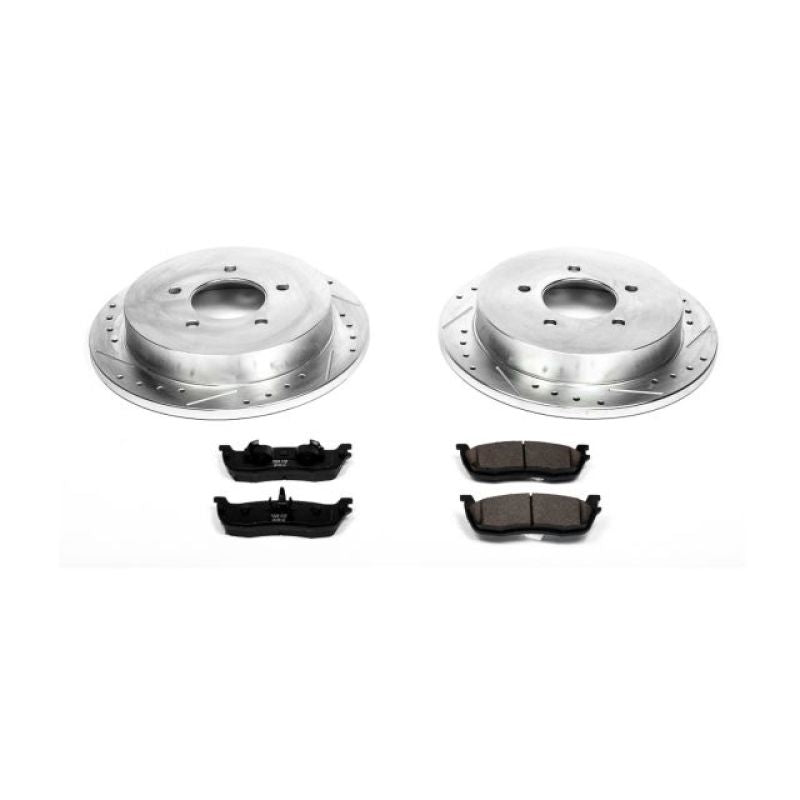 PSB Z23 Evolution Kit - Power Stop 97-00 Ford Expedition Rear Z23 Evolution Sport Brake Kit