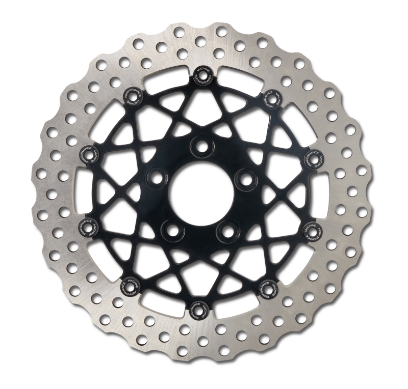 PFM Brake Rotors - Performance Machine Disc/Carr Speedstar 320Mm X .20 Ff No O/S Front Black Ano