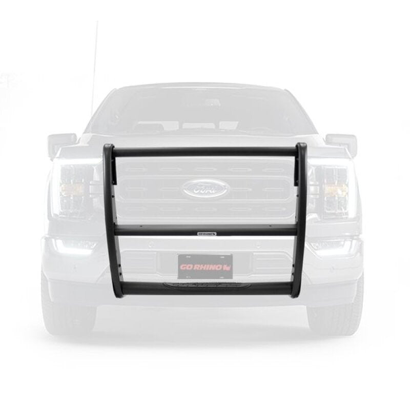 GOR Step Guard - 3000 -Tex Blk - Go Rhino 18-20 Ford F-150 (Excl. APA/ACC Models) 3100 Series StepGuard Center Grille ONLY - Tex. Blk