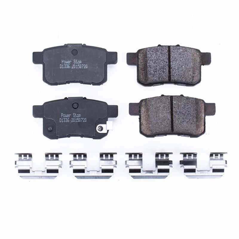 PSB Z17 Evolution Brake Pads - Power Stop 09-10 Acura TSX Rear Z17 Evolution Ceramic Brake Pads w/Hardware