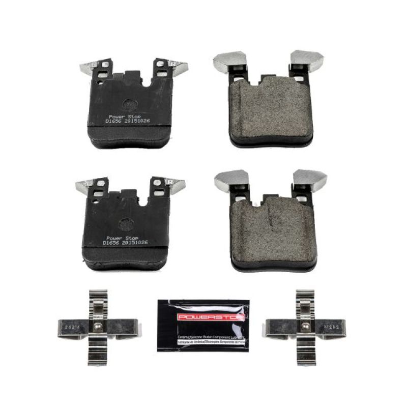 PSB Z23 Evolution Brake Pads - Power Stop 14-16 BMW 228i Rear Z23 Evolution Sport Brake Pads w/Hardware