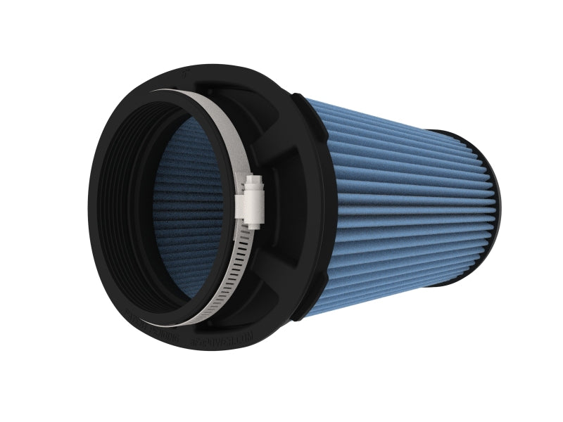 AFE Universal D2 Dura Dry Air Filter - aFe Momentum Intake Replacement Filter w D2 Dura-Dry Media 5in F X (9x7)in B X (7-1/4x5)in T X 9in H