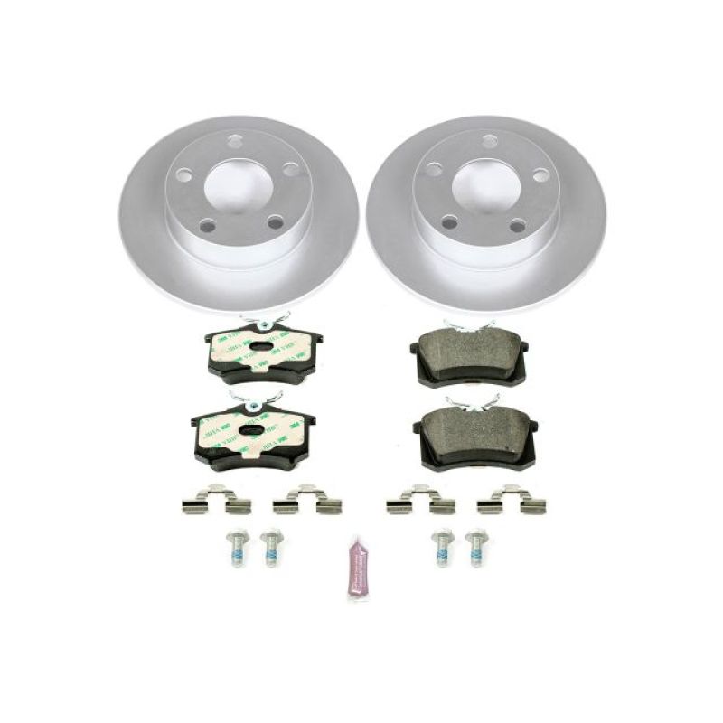 PSB Euro-Stop Kit - Power Stop 99-05 Volkswagen Passat Rear Euro-Stop Brake Kit