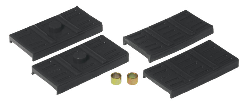 PRO Spring Pad - Blk - Prothane 67-69 GM F-Body Upper/Lower Spring Pad (Mono) - Black