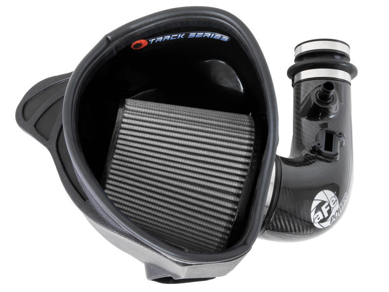 AFE Track Series Intake - aFe 19-22 BMW Z4 30i 2.0L (t) Track Series Carbon Fiber Cold Air Intake System w/ Pro DRY S Filter
