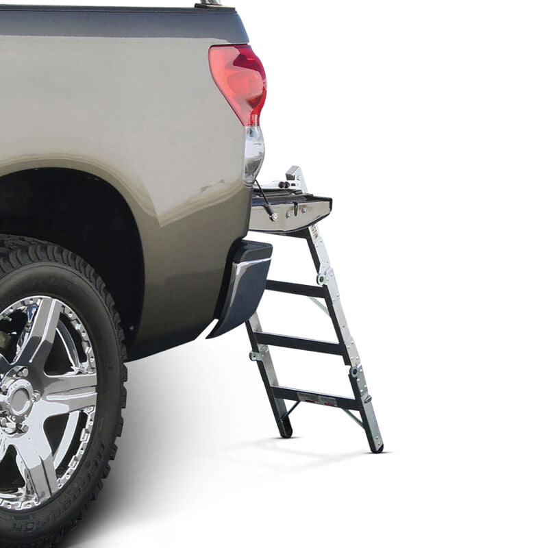WES Truck-Pal Tailgate Ladder - Westin Truck-Pal Tailgate Ladder - Aluminum