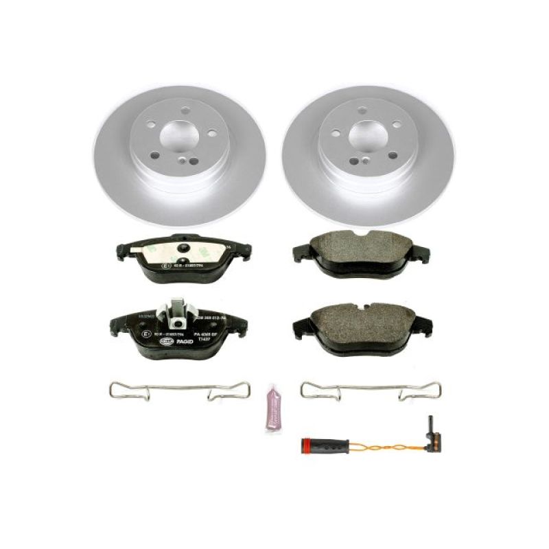 PSB Euro-Stop Kit - Power Stop 12-15 Mercedes-Benz C250 Rear Euro-Stop Brake Kit