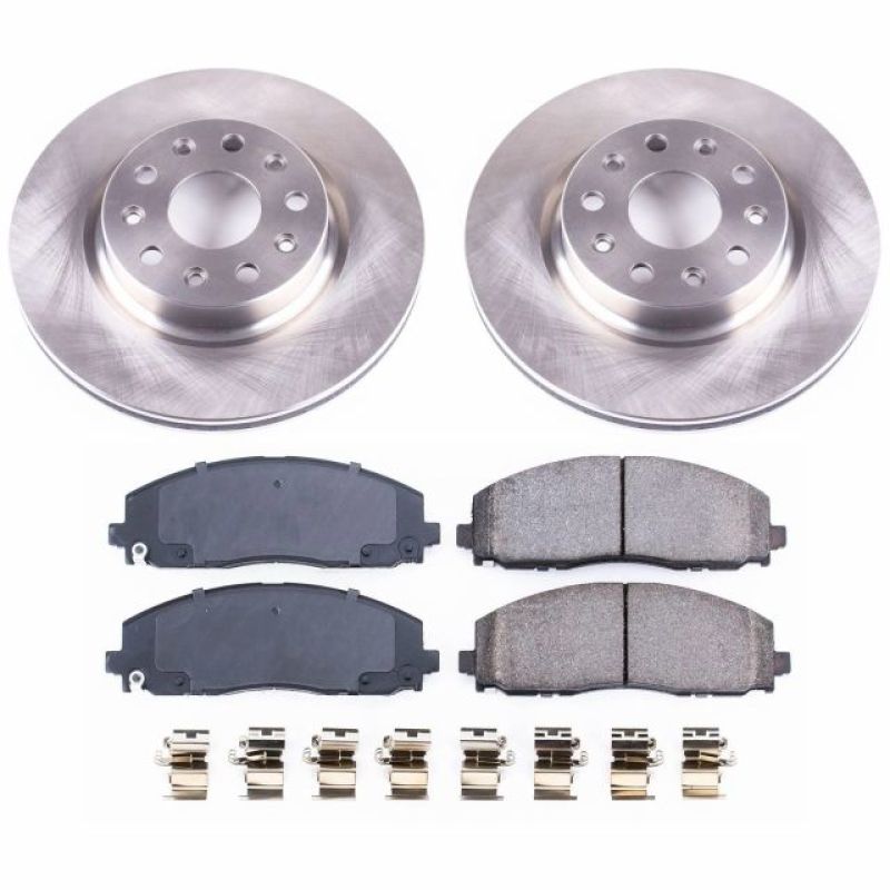 PSB Autospecialty Kit - Power Stop 18-19 Jeep Wrangler Front Autospecialty Brake Kit