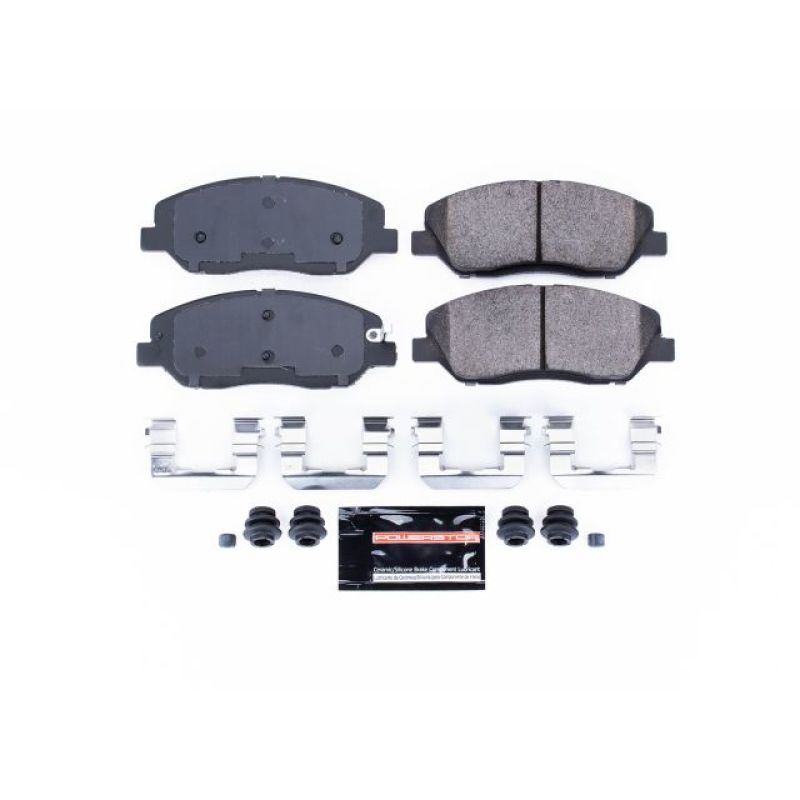 PSB Z23 Evolution Brake Pads - Power Stop 07-10 Hyundai Entourage Front Z23 Evolution Sport Brake Pads w/Hardware