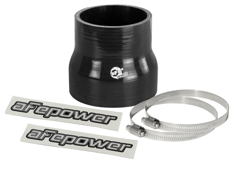 AFE Elbow Reducing Couplers - aFe Magnum FORCE Intake Coupling Kit (2-7/8 IN ID to 2-3/8 IN ID x 2-3/8 IN L) Straight Black