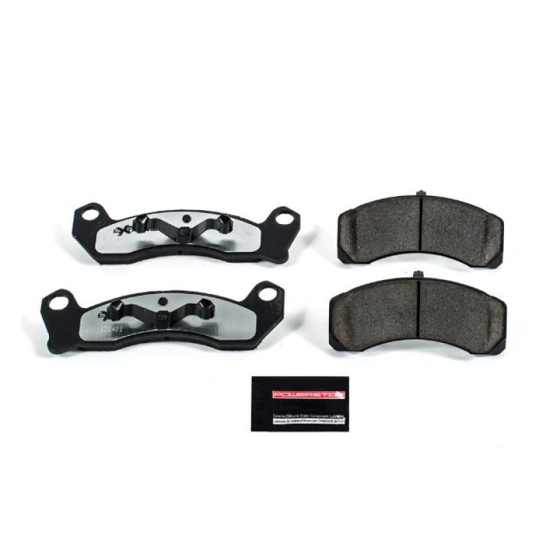 PSB Z26 Extreme Brake Pads - Power Stop 90-91 Ford Country Squire Front Z26 Extreme Street Brake Pads w/Hardware