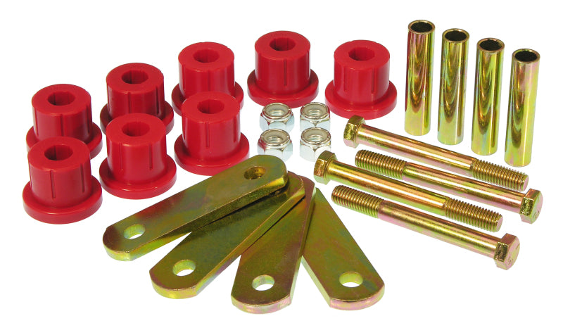 PRO Spring/Shackle Bush- Red - Prothane 67-81 Chevy Camaro HD Shackle Bushings - Red