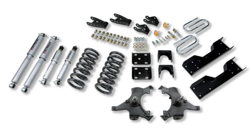 BT Lower Kit w SP Shocks - Belltech LOWERING KIT WITH SP SHOCKS