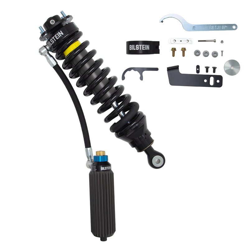 BIL B8 8112 Suspension Kits - Bilstein 2022+ Toyota Tundra 4WD B8 8112 Black Hawk 3-Way Adj. Front Left Coilover - 1-2.25in Lift