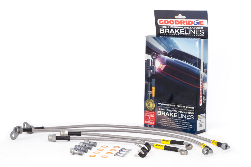 GR G-Stop Brake Line Kits - Goodridge 06-19 Mazda MX-5 Miata NC/ND Stainless Steel Brake Line Kit