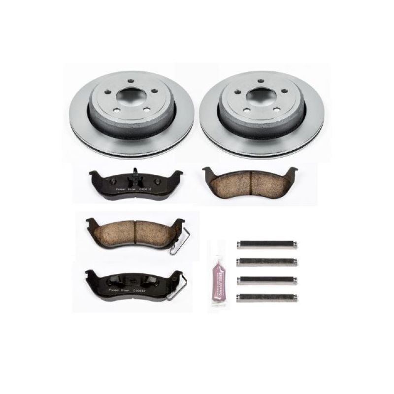 PSB Autospecialty Kit - Power Stop 03-11 Ford Crown Victoria Rear Autospecialty Brake Kit