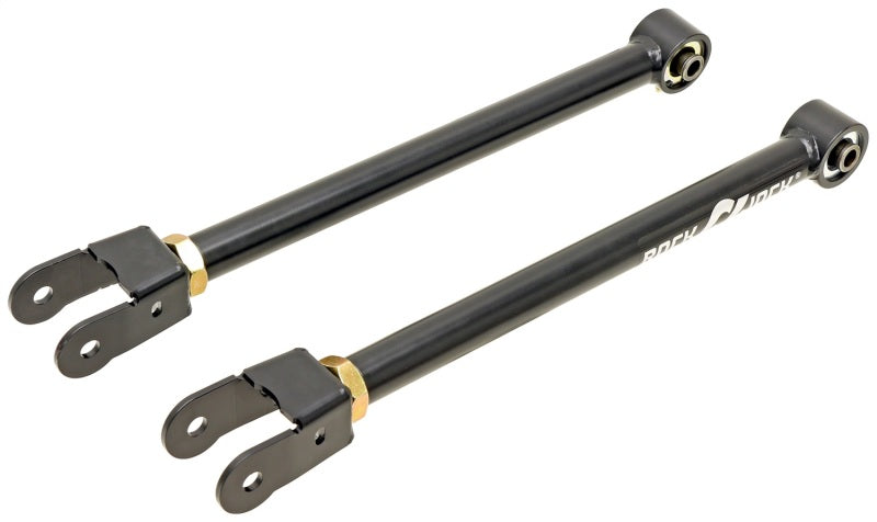 ROK Control Arms - RockJock JL/JT Johnny Joint Control Arms Front Upper Adjustable Pair