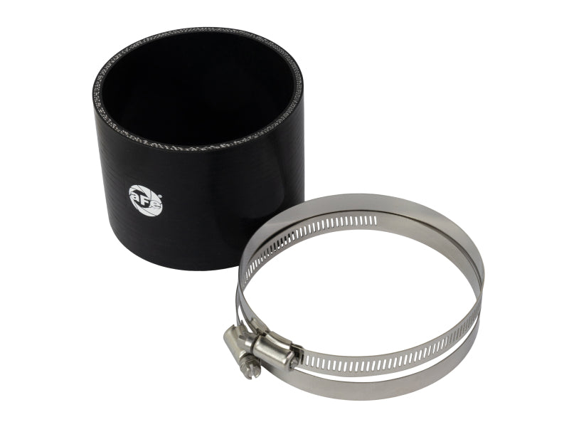 AFE Elbow Reducing Couplers - aFe POWER Universal Products Coupler Kit 3-3/4in ID x 3 in L - Black