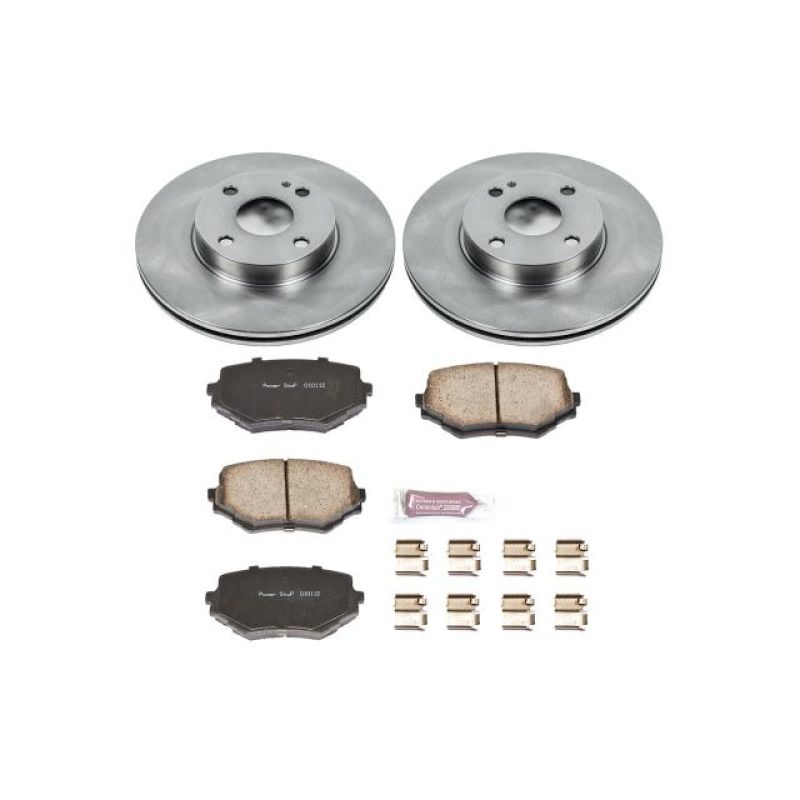 PSB Autospecialty Kit - Power Stop 94-97 Mazda Miata Front Autospecialty Brake Kit