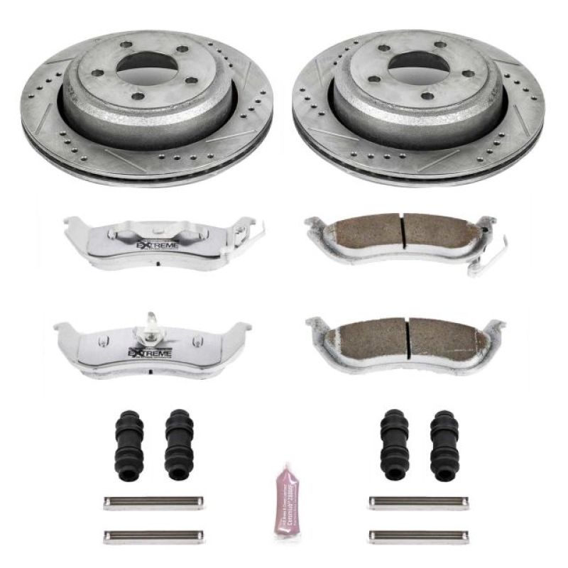 PSB Z26 Street Warrior Kit - Power Stop 10-11 Ford Ranger Rear Z26 Street Warrior Brake Kit