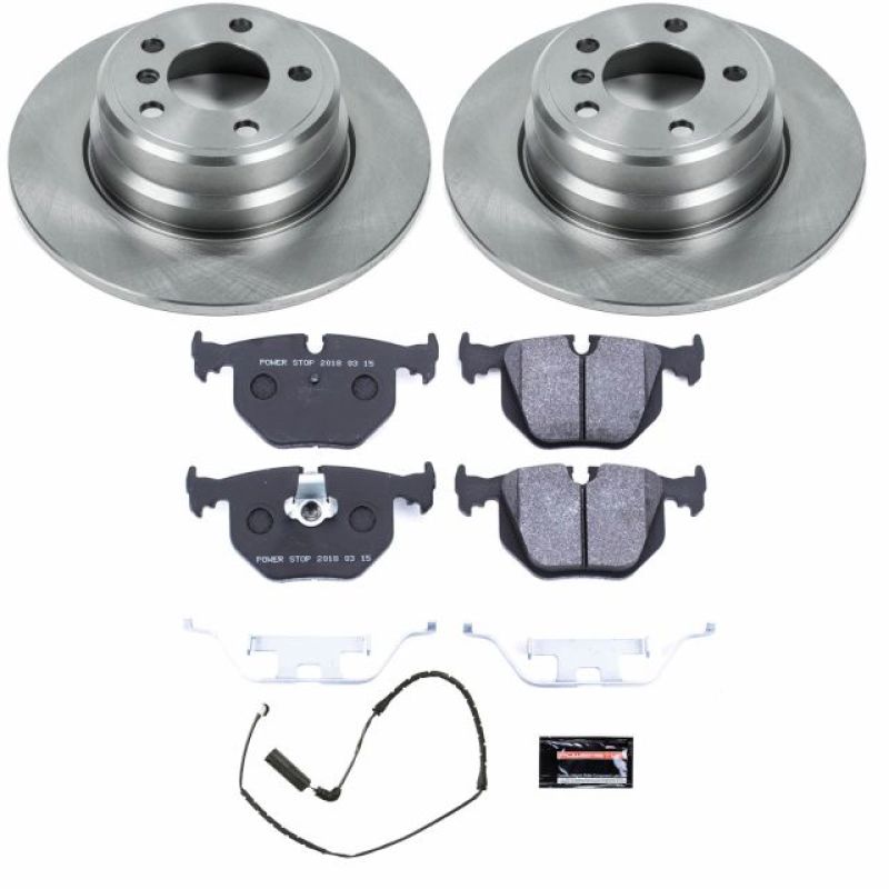 PSB Track Day SPEC Kit - Power Stop 00-06 BMW X5 Rear Track Day SPEC Brake Kit