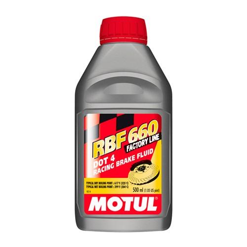 MOT Brake Fluid - RBF Fluid - Motul 1/2L Brake Fluid RBF 660 - Racing DOT 4