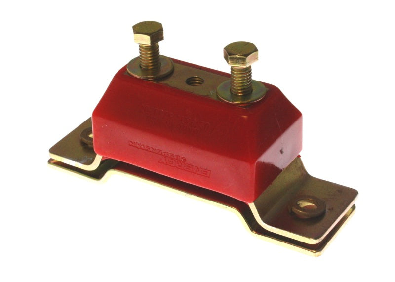 ES Trans Mounts - Red - Energy Suspension 80-88 Thunderbird / 79-95 Mustang / 79-86 Lincoln Capri / 80-82 Cougar Red Transmi