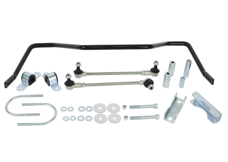 WL Sway Bars - Rear - Whiteline 05-21 Nissan Frontier 20mm Heavy Duty Rear Adjustable Swaybar