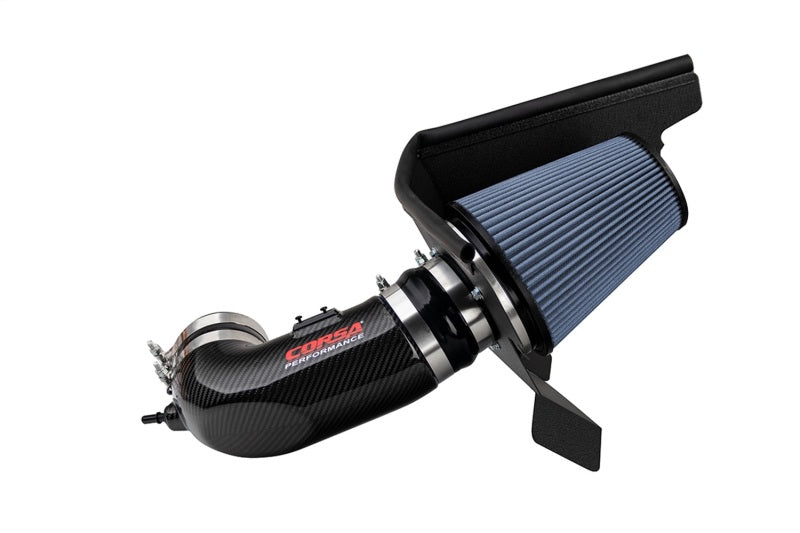 COR Air Intake Open Element - Corsa 2017-2023 Chevrolet Camaro ZL1 Carbon Fiber Air Intake w/ MaxFlow 5 Oil Filtration