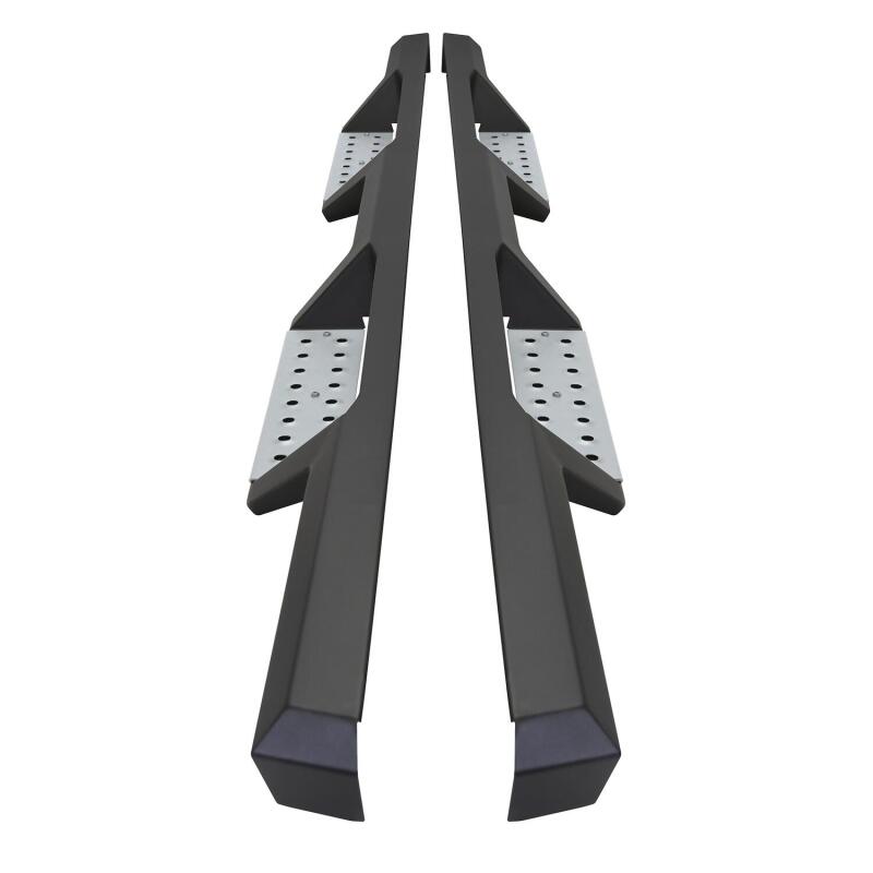 WES Nerf Bars - HDX Drop - Westin 22-23 Toyota Tundra CrewMax HDX Stainless Drop Nerf Step Bars - Tex. Blk