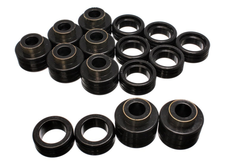 ES Body Mounts - Black - Energy Suspension Chevy Xtra Cab 2&4Wd Body Mts - Black