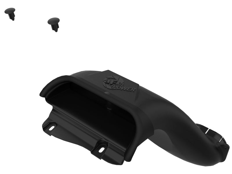 AFE Air Scoops - aFe Rapid Induction Dynamic Air Scoop 2021+ Ford F-150V6/V8 - Black