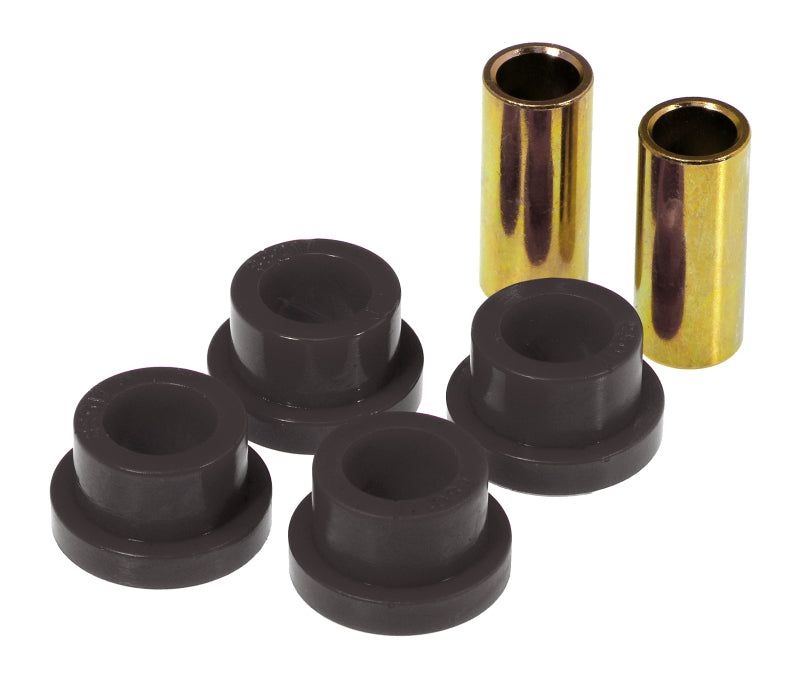 PRO Strut/Track Arm Bush - Blk - Prothane 65-70 GM Full Size Rear Panhard Bar Bushings (1 1/8in ends) - Black