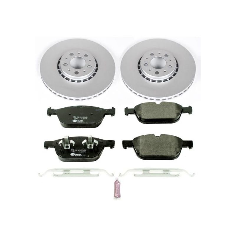 PSB Euro-Stop Kit - Power Stop 03-14 Volvo XC90 Front Euro-Stop Brake Kit
