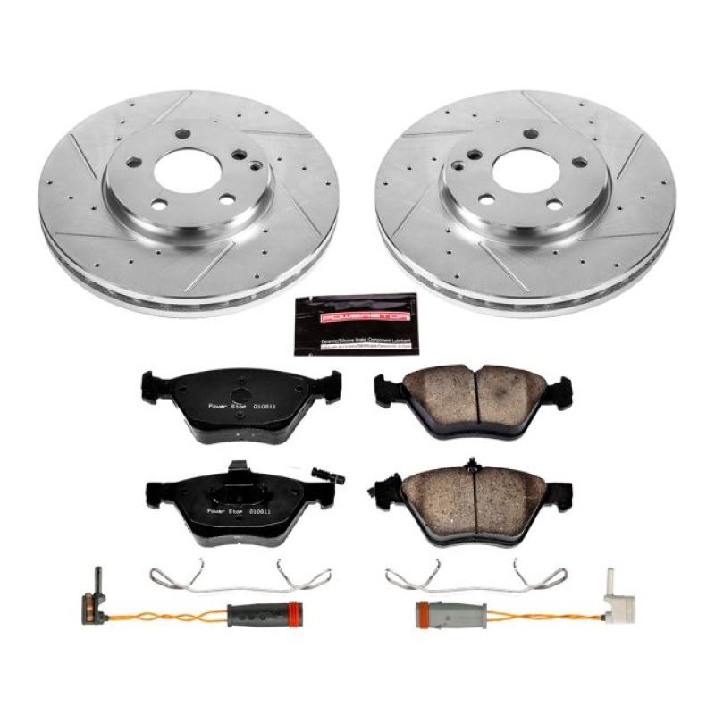 PSB Z23 Evolution Kit - Power Stop 04-05 Mercedes-Benz E320 Front Z23 Evolution Sport Brake Kit