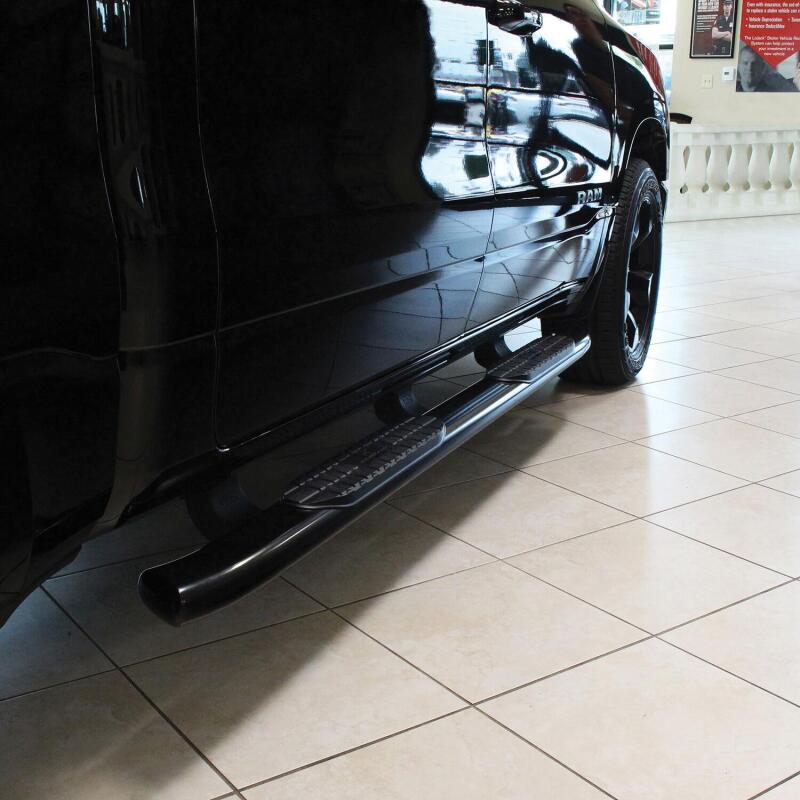 WES Nerf Bars - PRO TRAXX 5 - Westin 2019 Ram 1500 Crew Cab (Excl. 2019 Ram 1500 Classic) PRO TRAXX 5 Oval Nerf Step Bars - Black