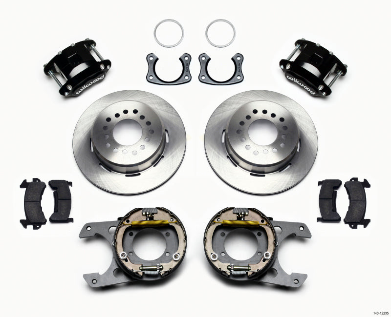 WIL D154 Brake Kit - Wilwood D154 P/S Park Brake Kit New Big Ford 2.50in Off Front Mount