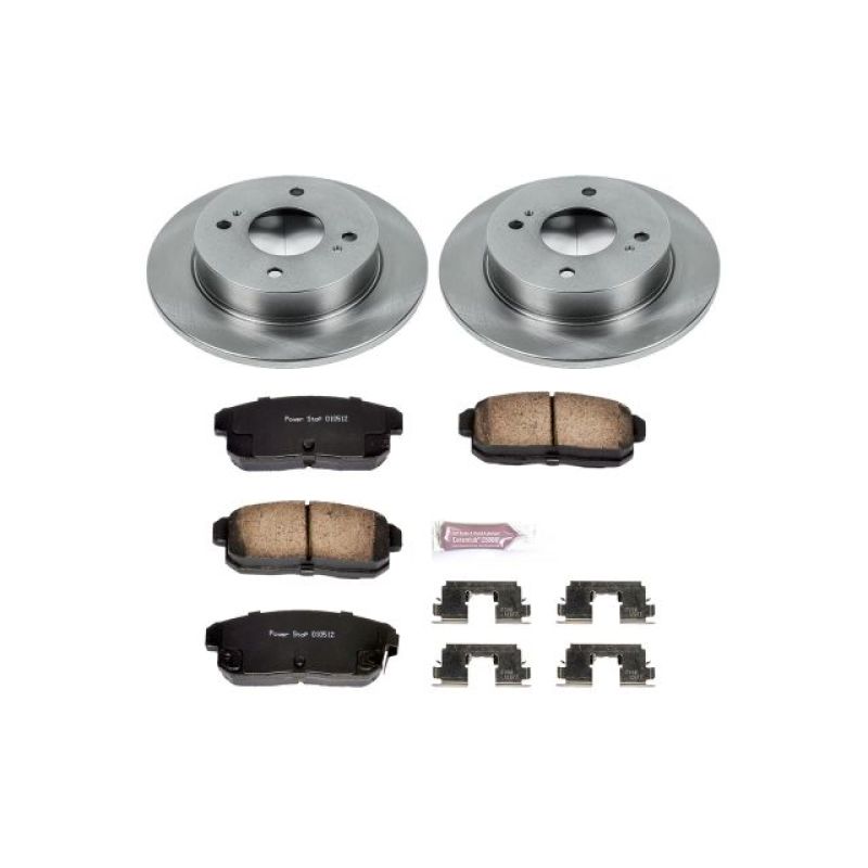 PSB Autospecialty Kit - Power Stop 01-02 Infiniti G20 Rear Autospecialty Brake Kit