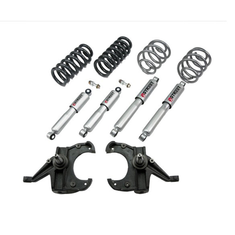 BT Lower Kit w SP Shocks - Belltech LOWERING KIT WITH SP SHOCKS