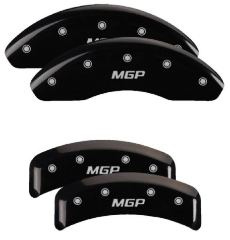 MGP Caliper Covers 4 Standard - MGP 4 Caliper Covers Engraved Front & Rear MGP Black Finish Silver Characters 1992 BMW 318is
